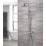 Aqualisa Sierra Safe Touch Rear-Fed Exposed Chrome Thermostatic Bar Diverter Mixer Shower