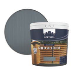 Fortress  9Ltr Slate Grey Shed & Fence Stain