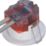 Luceco FType Spot Fixed  LED Downlight White 5W 550lm