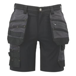 Site Brochman Shorts Black/Grey 34" W