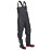 Amblers Danube   Safety Chest Waders Black Size 8