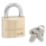 Master Lock 4130 V Line     Padlock Brass 30mm