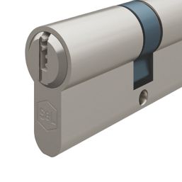 Smith & Locke  6-Pin Cylinder Lock 35-50 (85mm) Satin Nickel