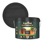 Cuprinol Ducksback Shed & Fence Paint Black 9Ltr
