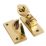 Brighton Sash Fastener Backplate Polished Brass 58mm x 22mm