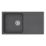 Franke Orion 1 Bowl Tectonite Inset Kitchen Sink Black Reversible 940mm x 510mm