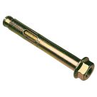 Easyfix  Sleeve Anchors Yellow Zinc-Plated 12mm x 75mm M10 10 Pack