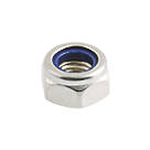 Easyfix A2 Stainless Steel Nylon Lock Nuts M10 100 Pack