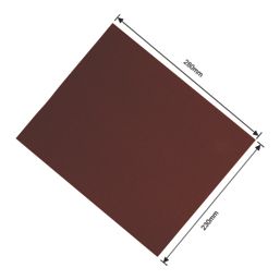 Magnusson  40/80/120/180 Grit Multi-Material Hand Sanding Sheets 280mm x 230mm 5 Pieces