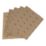 Magnusson  40/80/120/180 Grit Multi-Material Hand Sanding Sheets 280mm x 230mm 5 Pieces