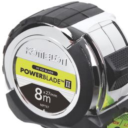 Komelon PowerBlade II Metric Only 8m Tape Measure