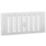 Map Vent Adjustable  Vent White 152mm x 76mm