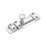 Smith & Locke Flat Door Bolt Polished Chrome 60mm