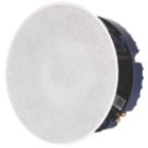 Lithe Audio 9" 50W RMS Wired or Wireless Bluetooth Ceiling Speaker Kit 30m White Grille