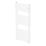 Flomasta Flat Bar 1200mm x 500mm 1897BTU White Vertical Designer Radiator