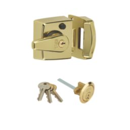 ERA 183-31  Double Locking Night Latch  Brass 40mm Backset
