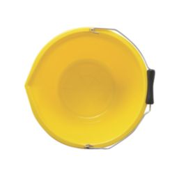 Red Gorilla  Polyethylene Bucket Yellow 15Ltr