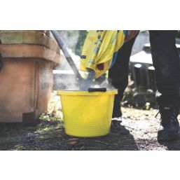 Red Gorilla  Polyethylene Bucket Yellow 15Ltr