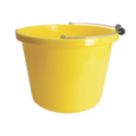 Red Gorilla  Polyethylene Bucket Yellow 15Ltr