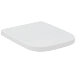Ideal Standard i.life A Soft-Close with Quick-Release Toilet Seat & Cover Duraplast White
