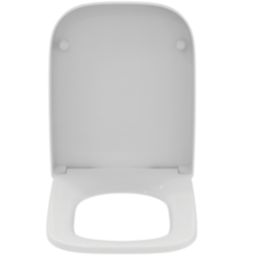 Ideal Standard i.life A Soft-Close with Quick-Release Toilet Seat & Cover Duraplast White