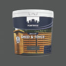 Fortress  Shed & Fence Stain Charcoal 9Ltr