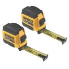 DEWALT DWHT38127-9 8m Tape Measure Set 2 Pack