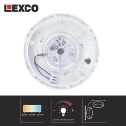Lexco Pegasi Indoor & Outdoor Round LED Bulkhead White 16W 1200-1900lm