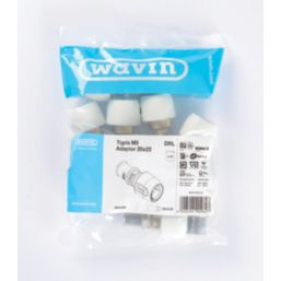 Wavin Tigris  Multi-Layer Composite Press-Fit Adapting Coupler to Hep2O 20mm x 22mm 10 Pack