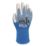 Wonder Grip WG-522W Bee-Tough Gloves Blue/White X Large