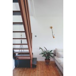 Wallrock White Fibreliner Wallpaper 545mm x 20m