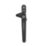 Mila RM Cockspur Right-Handed Window Handle Black