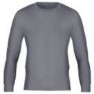 Workforce WFU2600 Long Sleeve Thermal T-Shirt Base Grey X Large 39-41" Chest
