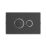 Fluidmaster  Dual-Flush Pneumatic Plate Matt Black