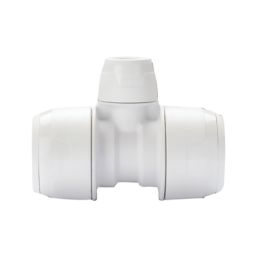 Hep2O  Plastic Push-Fit Reducing Keyless Tee 22mm x 22mm x 10mm