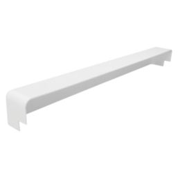 FloPlast External Corner Fascia Joints White 500mm x 35mm 2 Pack