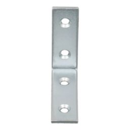 Essentials Angle Bracket Silver 50mm x 50mm x 20mm