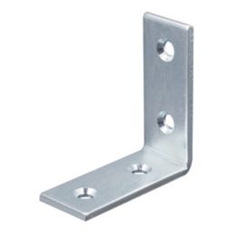 Essentials Angle Bracket Silver 50mm x 50mm x 20mm