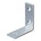 Essentials Angle Bracket Silver 50mm x 50mm x 20mm