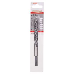 Bosch  Straight Shank Double-Flute Brad Point Wood Drill Bit 12mm x 150mm