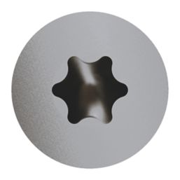 Optimaxx  TX Raised Self Tapping Masonry Screws 6.5mm x 38mm 75 Pack