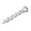 Optimaxx  TX Raised Self Tapping Masonry Screws 6.5mm x 38mm 75 Pack