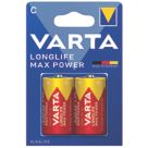 Varta Longlife Max Power C Alkaline Batteries 2 Pack