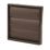 Manrose Flap Vent Brown 100mm x 100mm