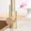 ETAL Forma Single Lever Kitchen Mixer Tap Brushed Brass Finish