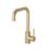 ETAL Forma Single Lever Kitchen Mixer Tap Brushed Brass Finish