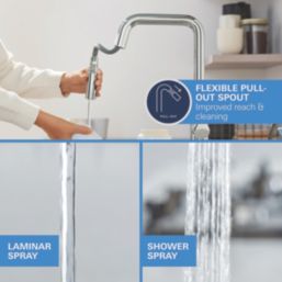 Grohe Start 30634000 Single Lever Kitchen Sink Mixer Tap Chrome