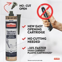 Unibond  Sanitary Sealant White 280ml