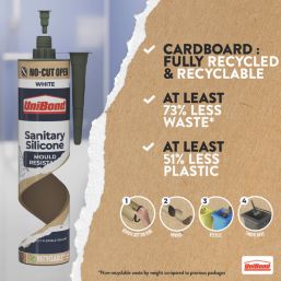 Unibond  Sanitary Sealant White 280ml
