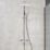 Triton Velino HP Rear-Fed Exposed Chrome Thermostatic Diverter Mixer Shower
